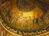 a Santa Maria in Trastevere mozaikja
