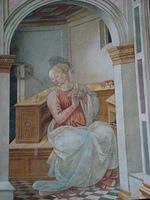 16 Filippo Lippi freskója a spoletói dómban